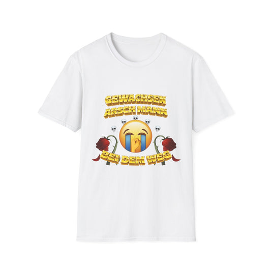 "Gewachsen Arsch Mann Bei Dem Weg" T-Shirt